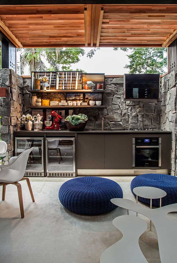 área gourmet externa