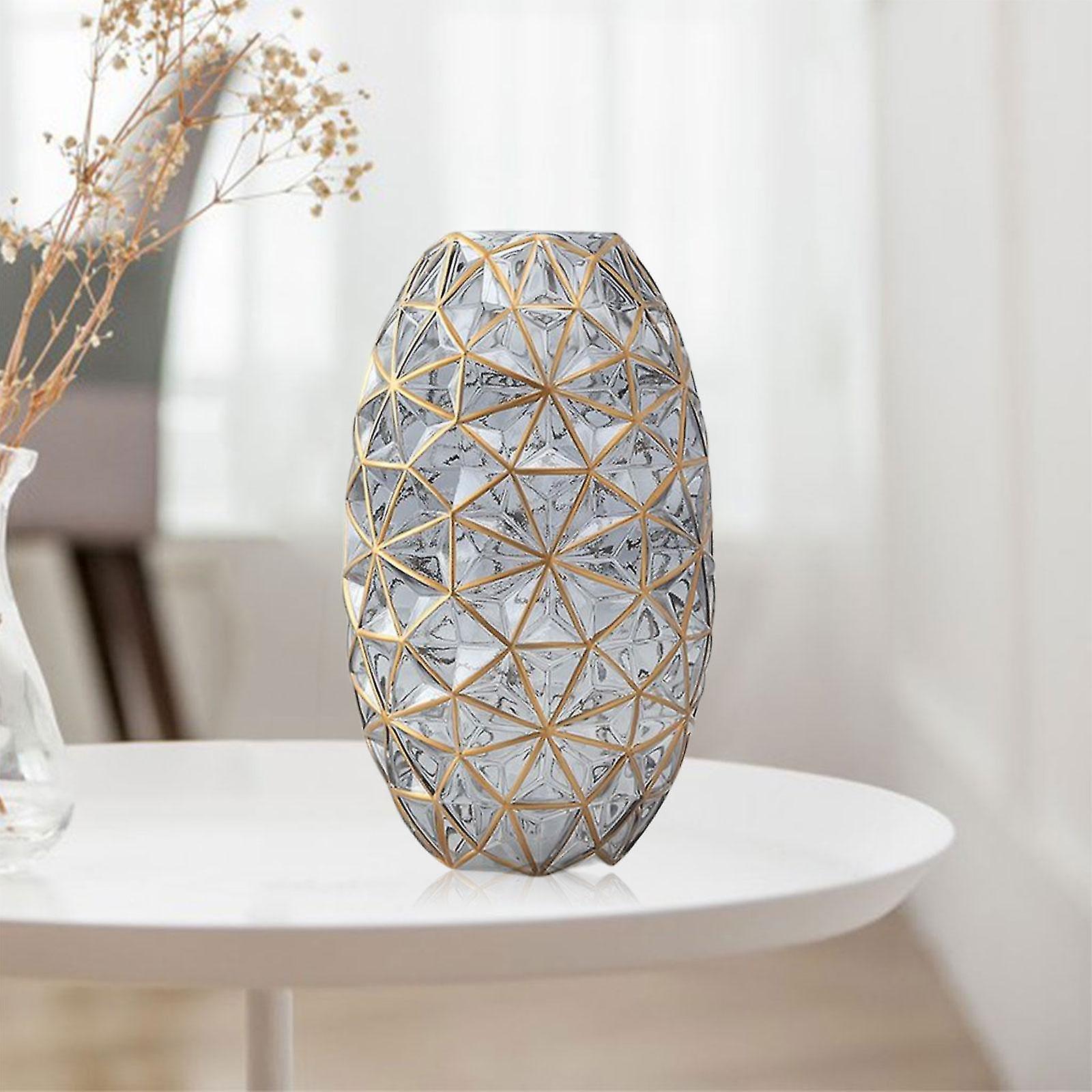 vaso de vidro detalhado