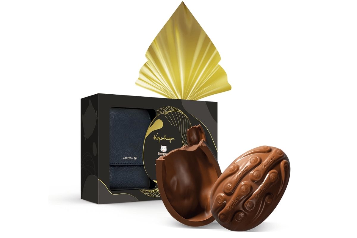 Ovo de Páscoa Arezzo Língua de Gato 220G - Kopenhagen