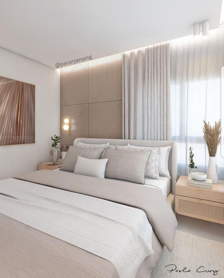 Como montar um Quarto de Casal Simples (4)